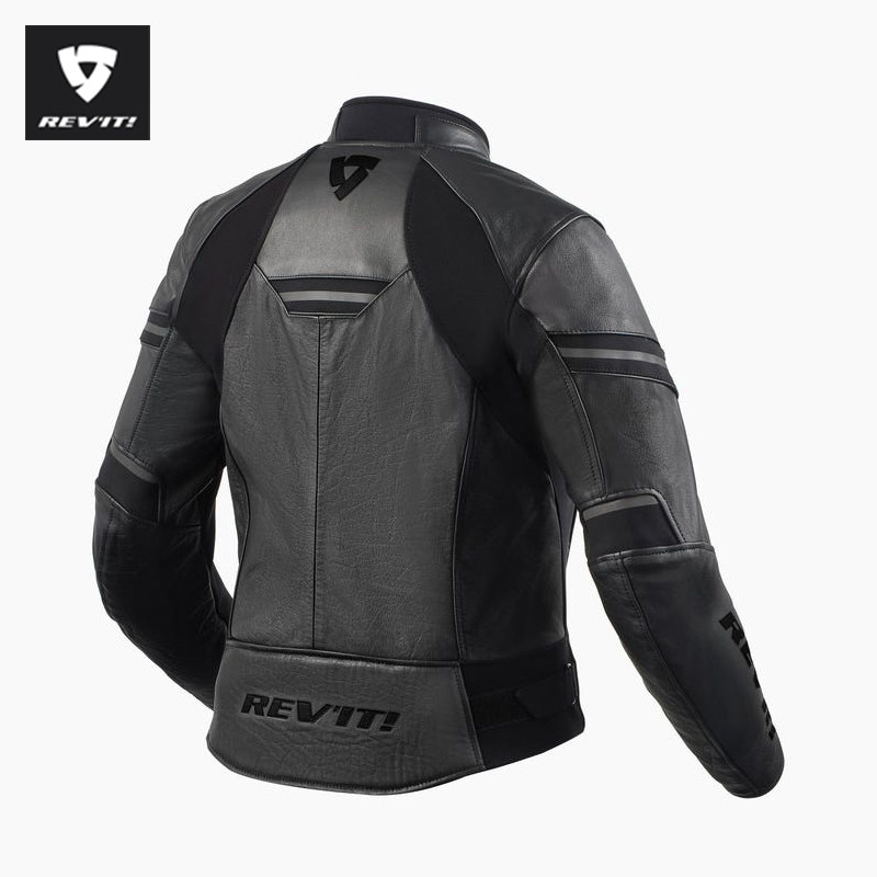 revit梅蒂摩托车骑行皮衣城市休闲防护夹克四季赛车服