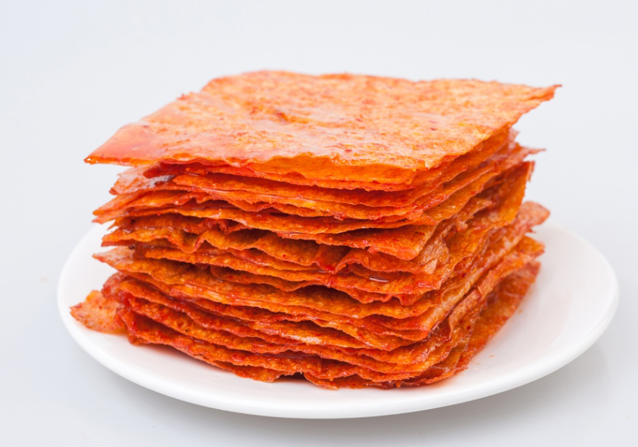 湖南湘潭特产 林妹妹麻辣片 鸡皮条 89g 麻辣条 豆腐皮