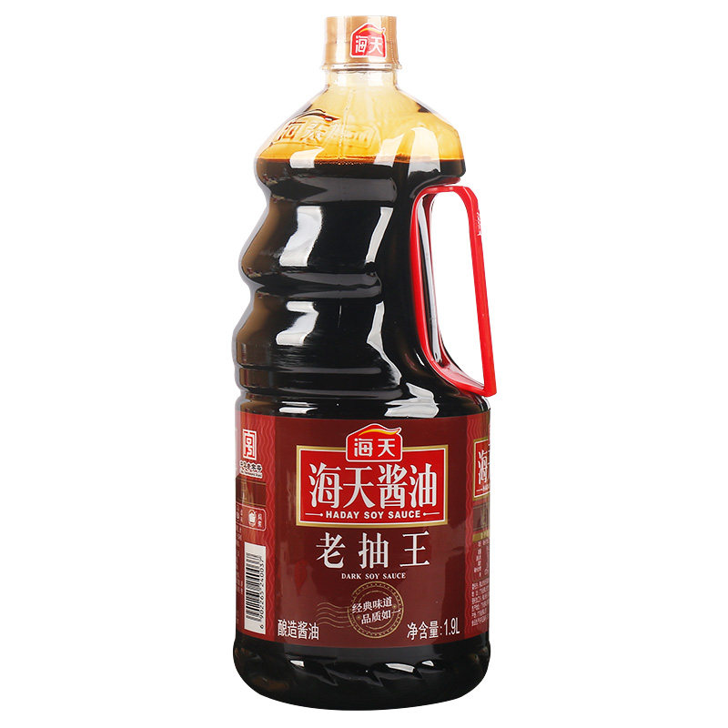 海天老抽19l家用酿造酱油炒菜红烧烧肉卤味酱油