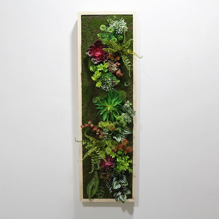 植物墙壁仿真壁挂多肉背景墙酒吧餐厅咖啡厅墙面壁饰
