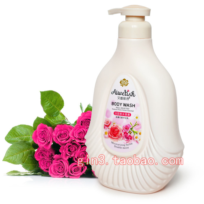 艾维丽诗沐浴露浪漫花香男士女士持久留香玫瑰花香沐浴乳家庭装