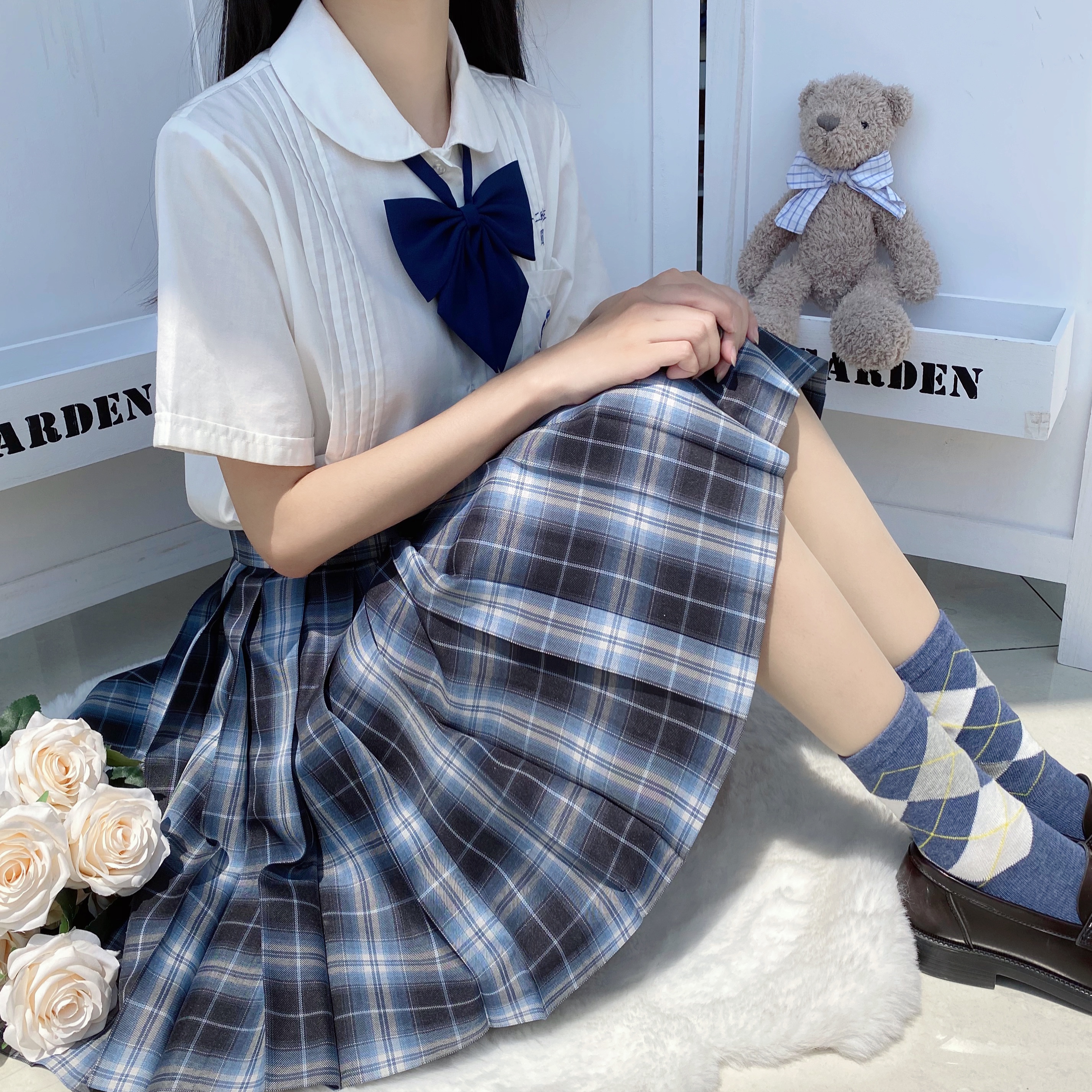 制服正版茶泡饭jk原创现货jk半身夏季百搭半身裙