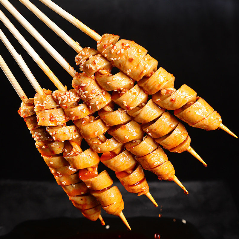 面筋纯手工大素食烧烤半成品商用串串食材烤面面筋制品