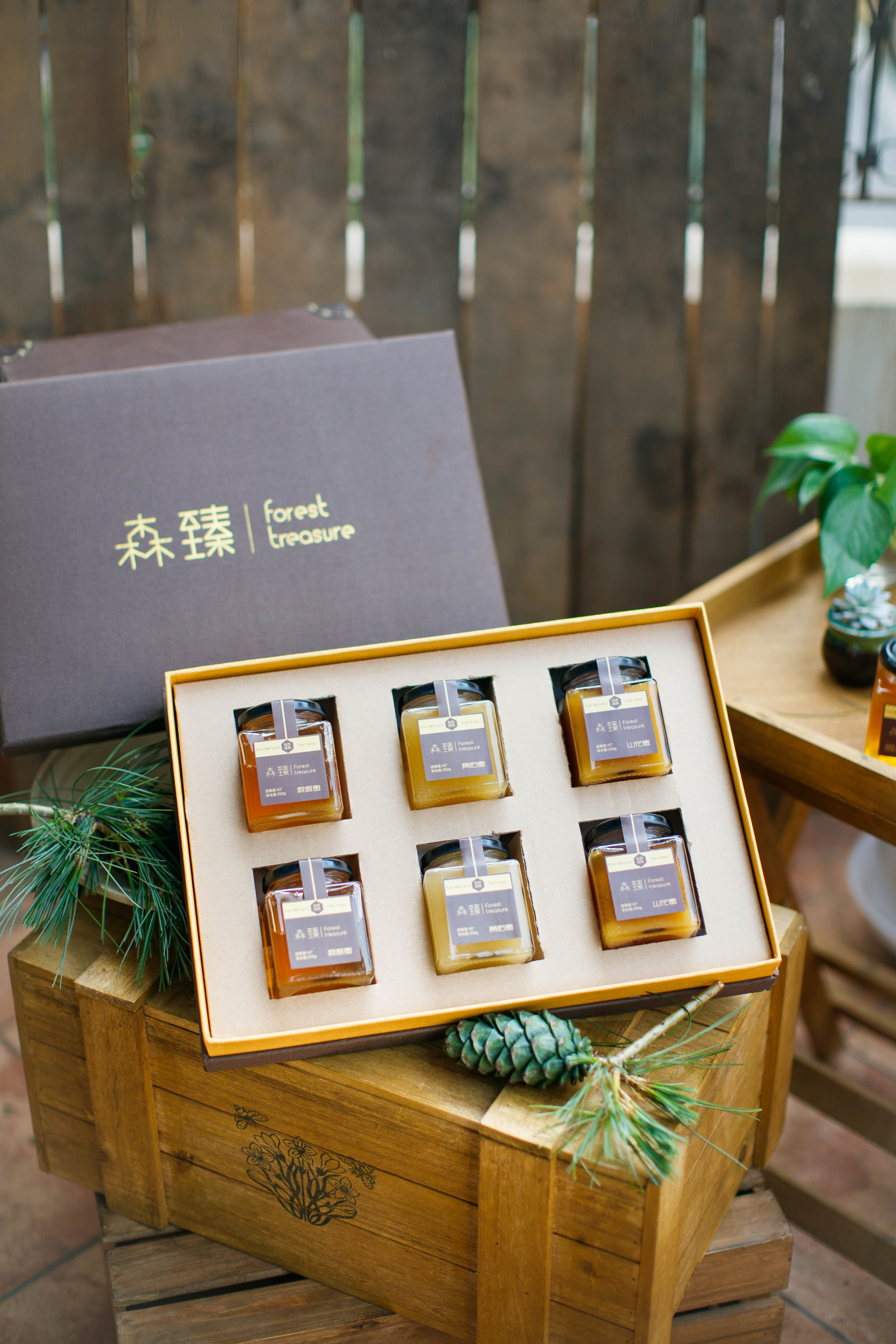 森臻蜂蜜礼盒新年圣诞节日礼品礼盒父母长辈领导礼品