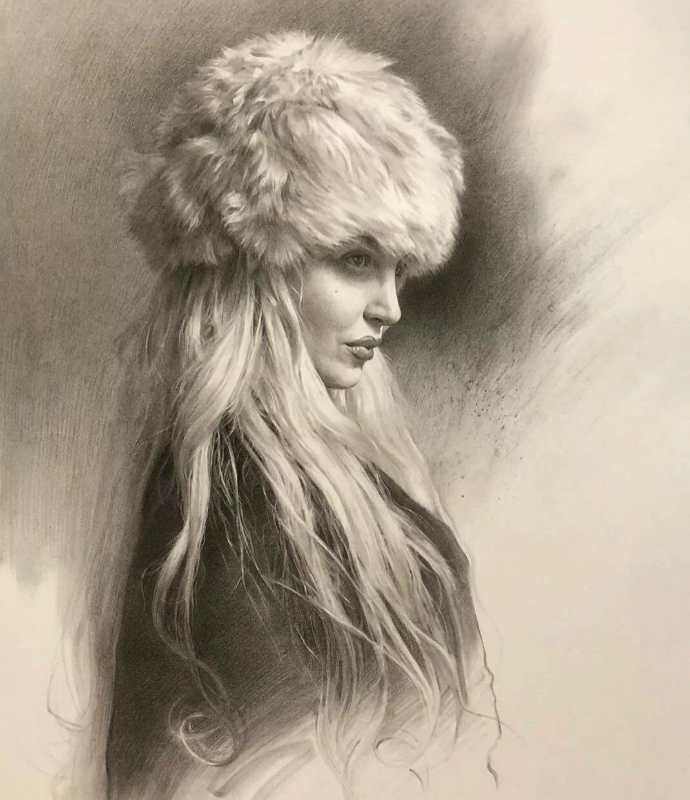 素描1557画纸康颂4k8k专业手绘美院素描