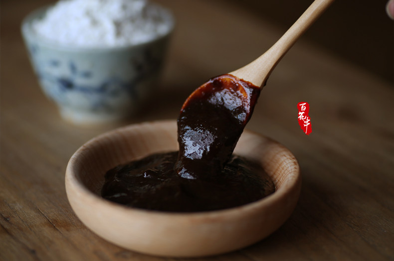 百花原产地厂家直发30kg甜面酱新疆炒米米粉酱酱豆瓣酱