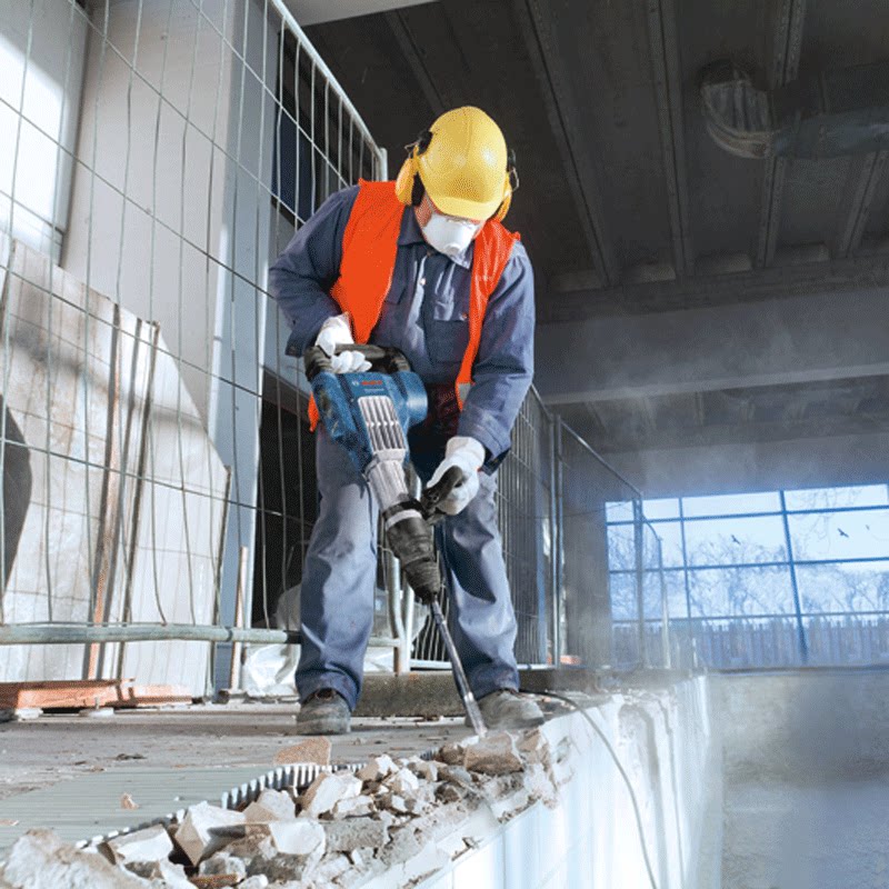 电镐德国进口博世大型电锤gsh11vc凿削电锤