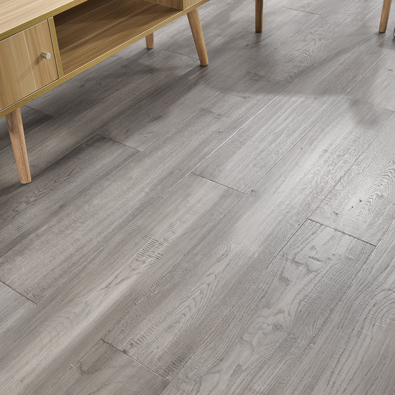 三层实木地板格丽斯灰色复合地板153橡木冷色系木蜡油手抓纹地暖