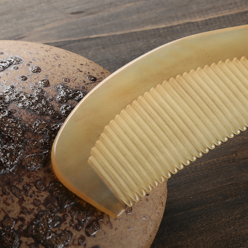 佰斯顿白角白绵羊角美人大号梳梳子