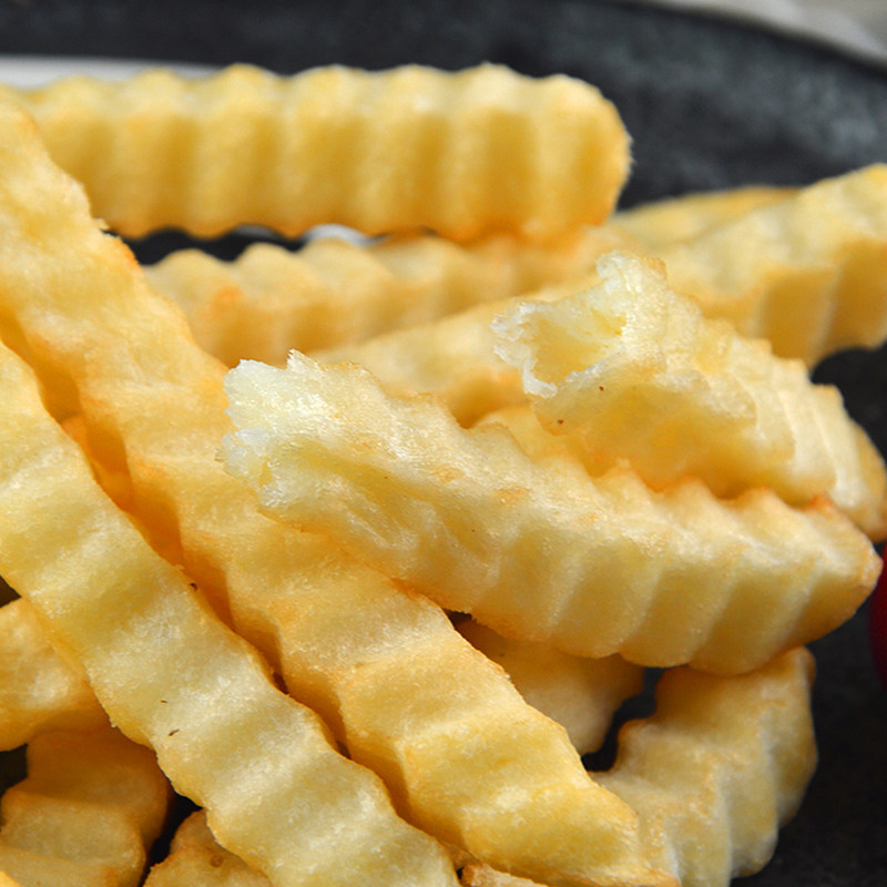 5kg西餐薯条螺纹波浪型曲薯条