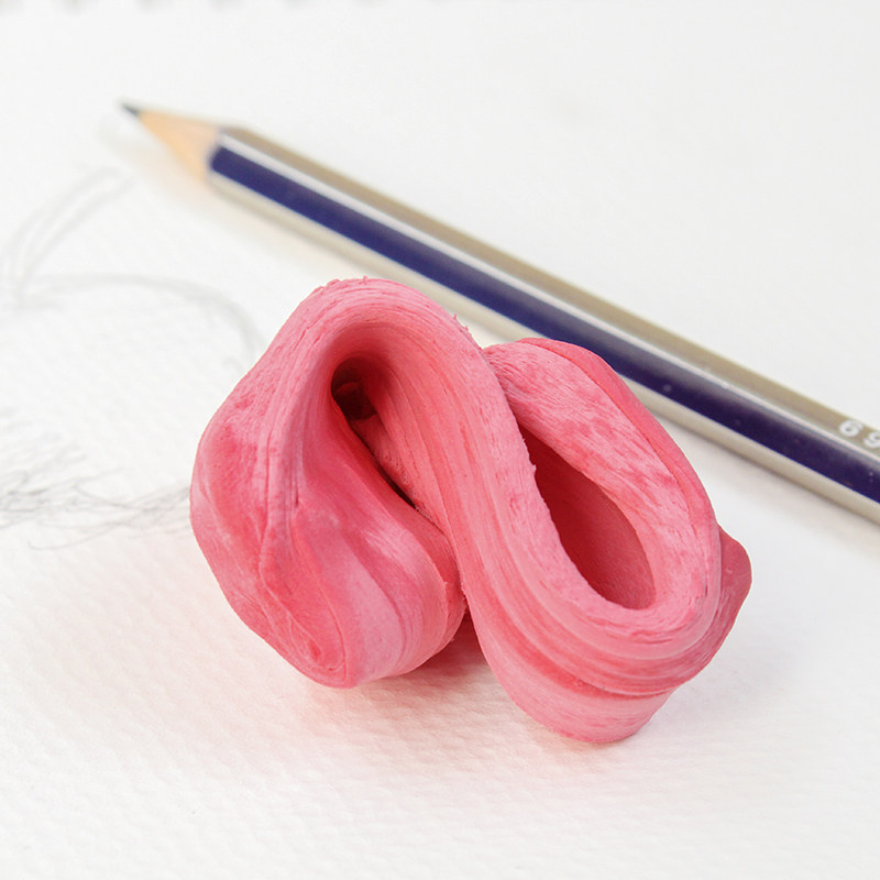 橡皮橡皮擦德国橡皮泥学生象皮拉丝可拉免邮高光橡皮