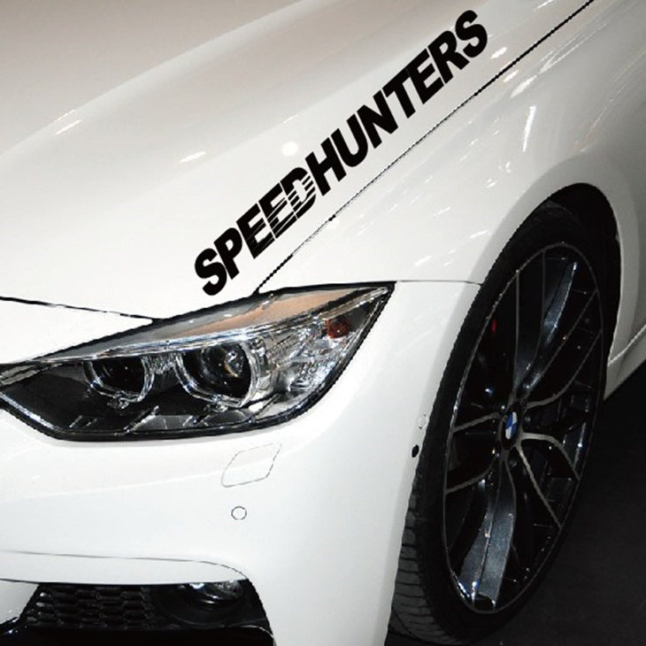 欧美speedhunters车贴潮流jdm改装前挡贴纸汽车机个性汽车装饰贴