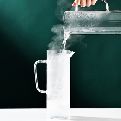 家用玻璃耐热高温防爆大容量水瓶凉白水杯茶壶装冷冷水壶