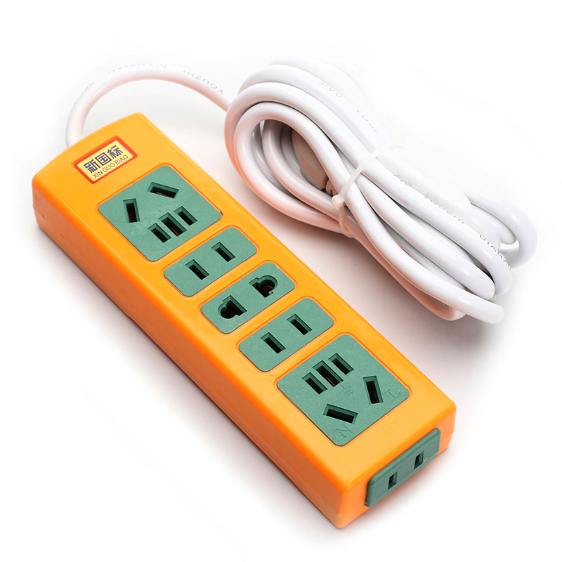 多功能大功率插座排插接线家用多孔拖线10米延长线接线板