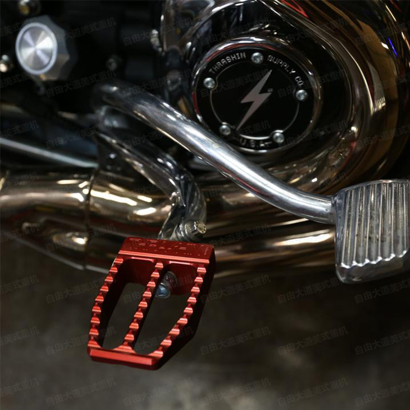 thrashin哈雷摩托车街霸路威肥霸改装ds风格脚踏摩托车脚踏板