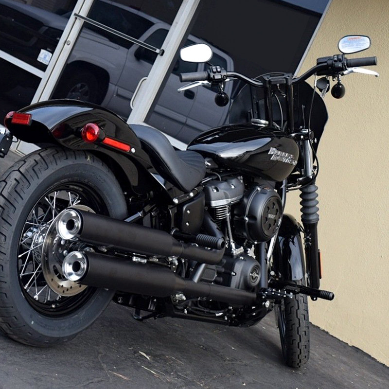 现货chiefdom哈雷摩托车街霸路威改装ds风格前护摩托车保险杠