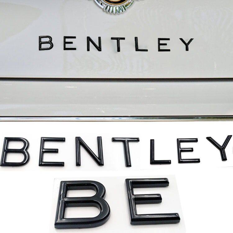宾利欧陆添越车gt英文字母bentely标志飞驰慕尚汽车车标