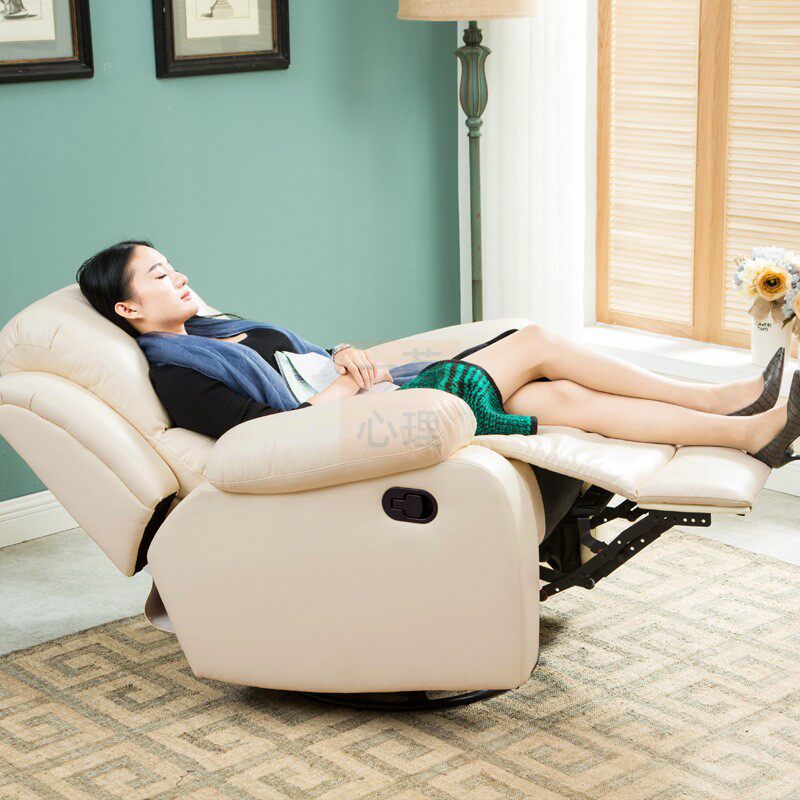 心理咨询室沙发催眠精神分析躺椅多功能按摩个体皮布沙发