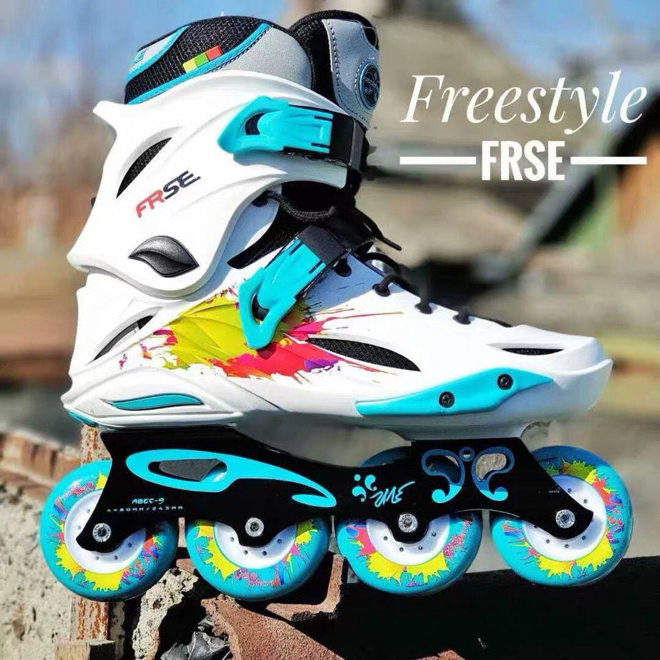 成人freestyle费斯m1轮滑直排男女专业旱冰冰鞋直排轮