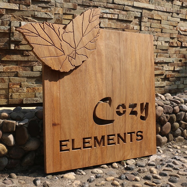 创意木质牌匾定制实木雕刻广告牌艺术工作室logo木雕