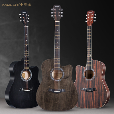 单板复古民谣木吉他40寸41寸初学者自学成人入门新手男吉他女乐器