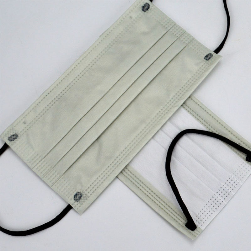 成人一次性防护口罩喷水无纺布印花单色纯色袋装口罩