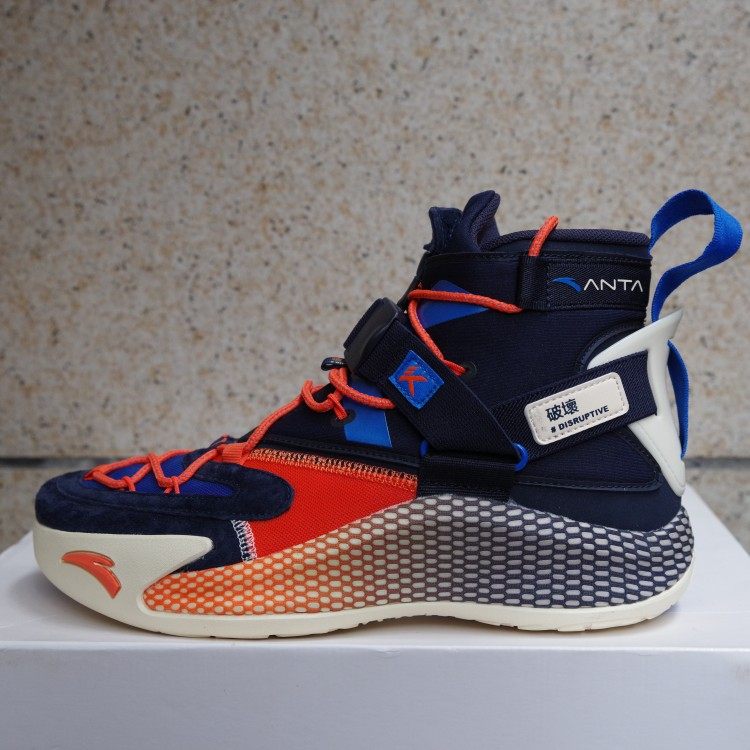 安踏汤普森五代kt5破坏战靴实战运动耐磨防滑篮球鞋