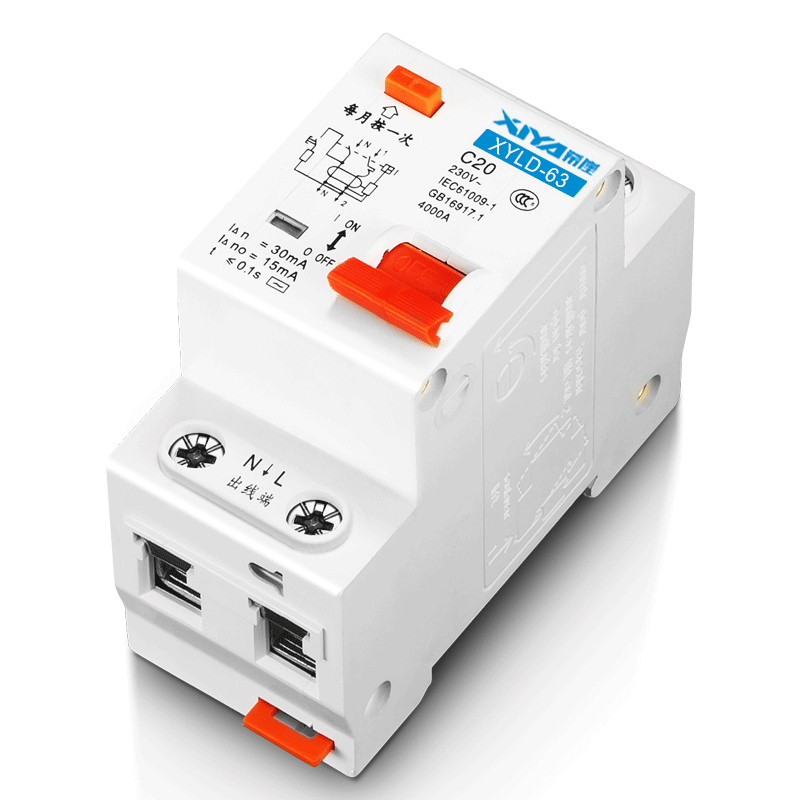 漏电保护器触电保护开关2p63a断路器c6332adz47le漏保漏电保护器