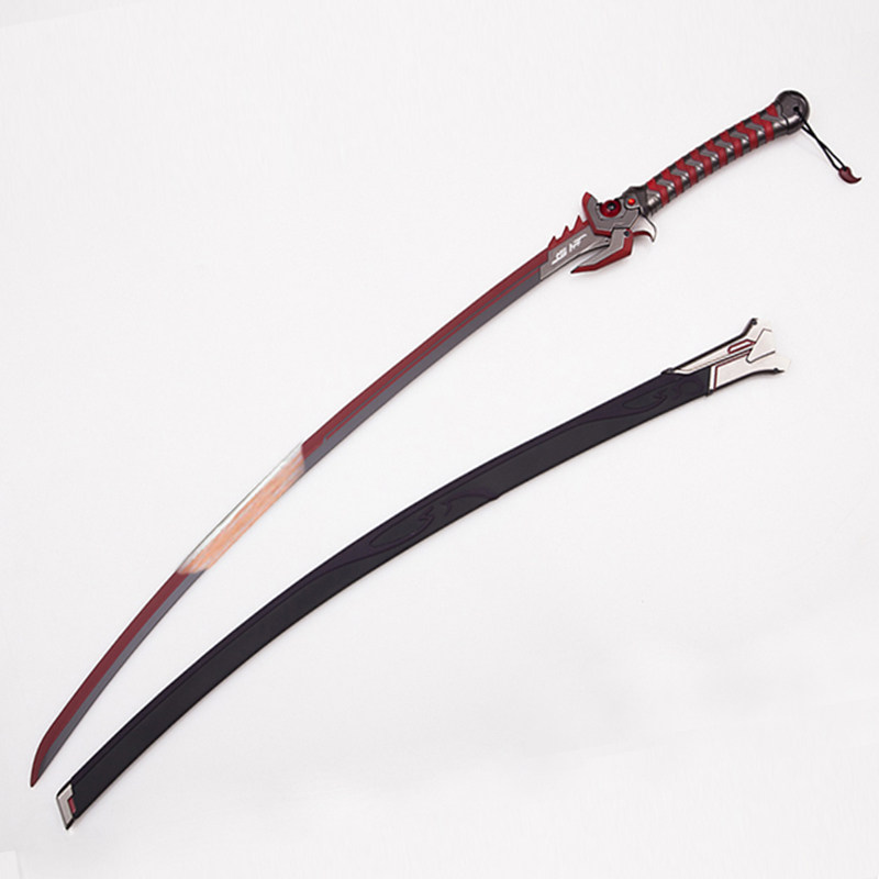 守望先锋周边源氏cos模型邪鬼刀模型金属 死神游戏道具合金未开刃