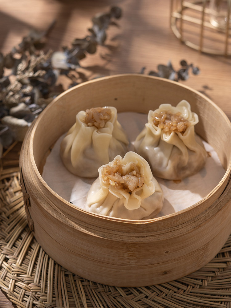 烧麦扬州特产富春包子早餐冷冻食品速冻面点糯米包点