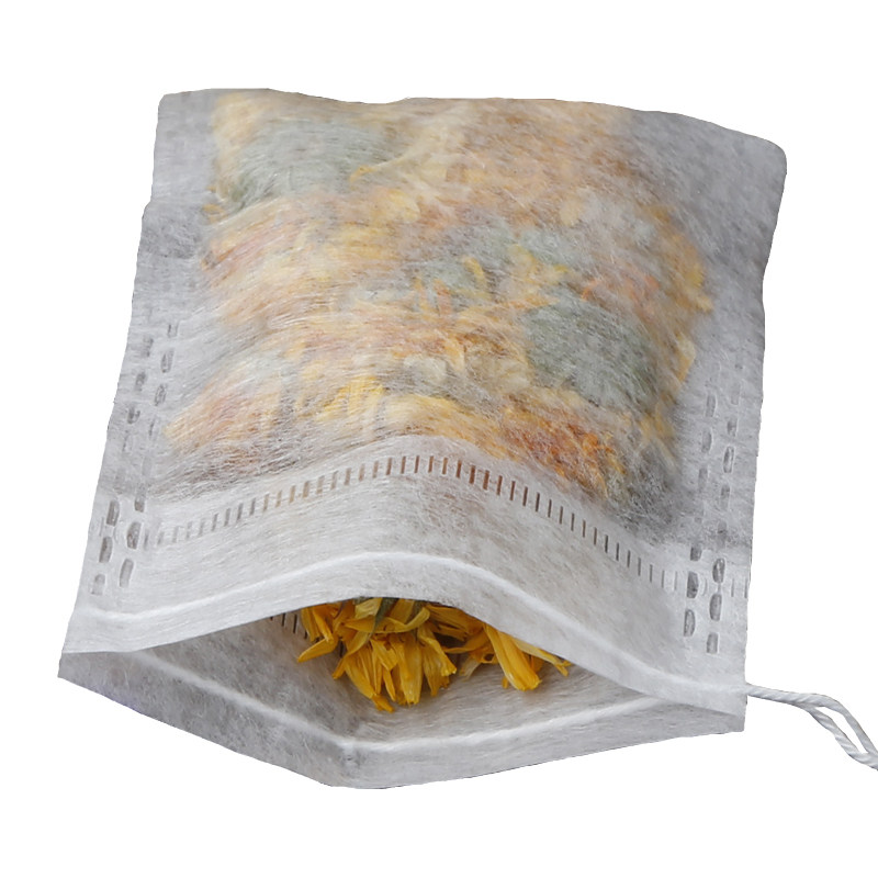 100片8*10玉米纤维一次性茶包袋煮茶袋茶叶包装过滤袋大号花茶袋