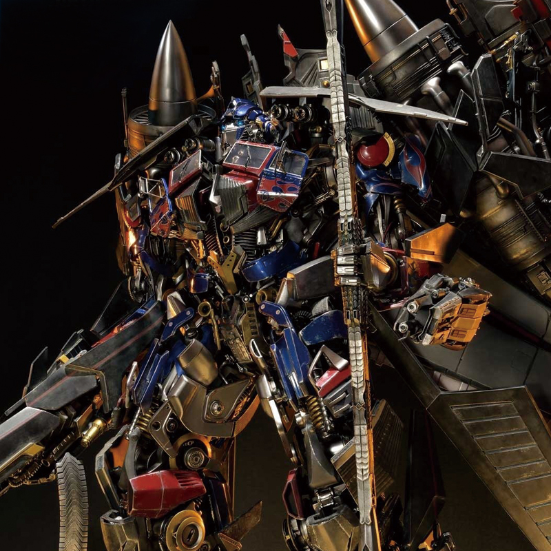 ts模玩gk定制p1s变形金刚天火擎天柱天擎雕像手办