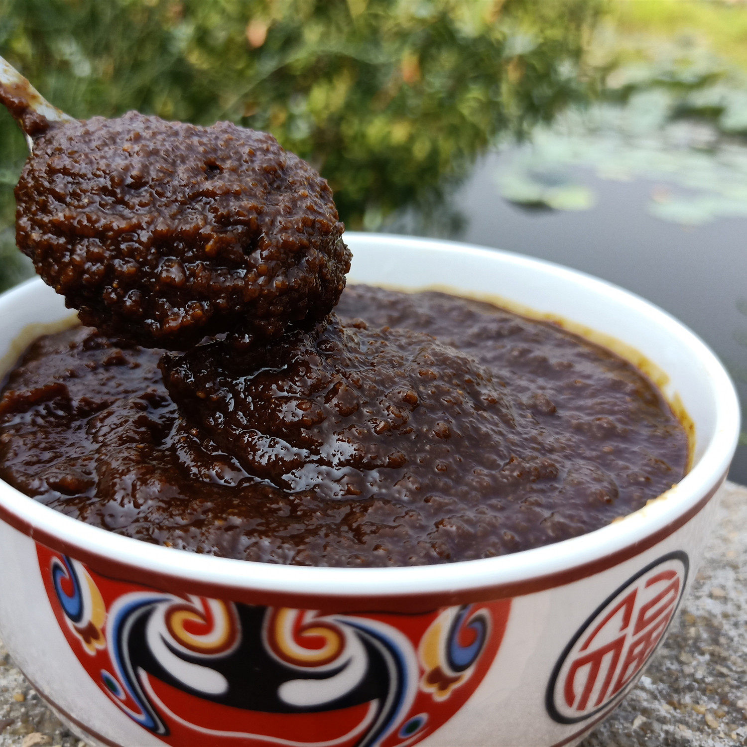 农家麦酱2瓶麦子酱全纯晒酱咸酱麦籽酱手工其他食品