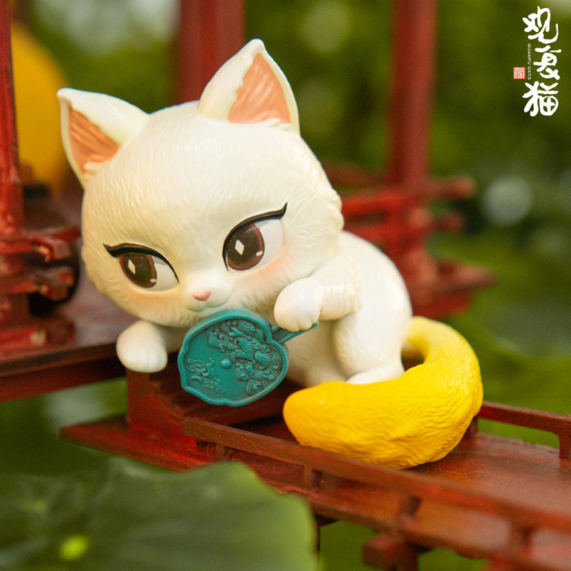 观复猫盲盒观复博物馆人气馆长潮流玩具猫咪公仔潮玩盲盒