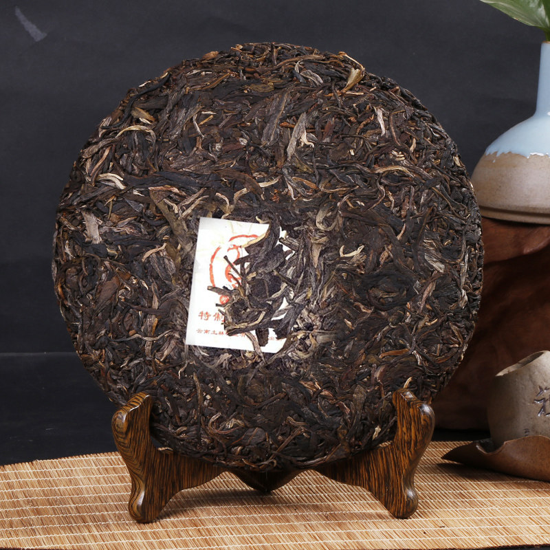 土林凤凰8503特制凤凰香饼普洱生茶云南普洱茶生茶口粮茶饼380g