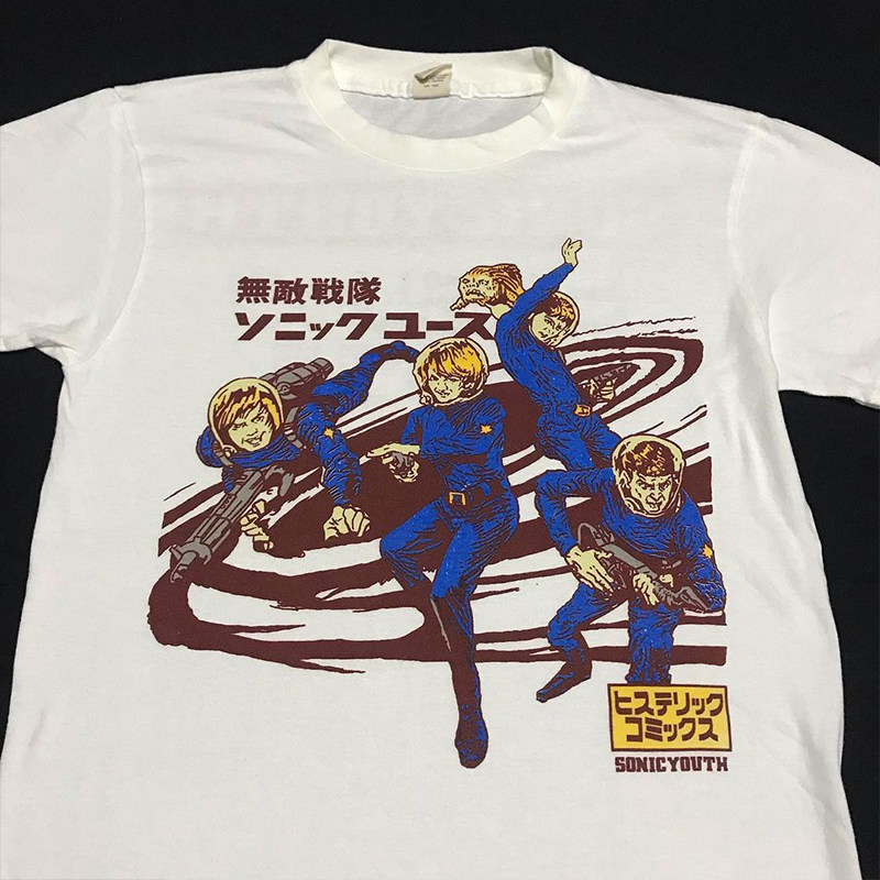 sonicyouth音速青年乐队kurtcobain科特柯本同款经典t恤