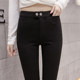 Leggings women's outer wear 2020 spring, autumn and winter new high-waisted black tight-fitting feet plus velvet slimming magic pants Leggings women's outer wear 2020 spring, autumn and winter new high-waisted black tight-fitting feet plus velvet slimming magic pants