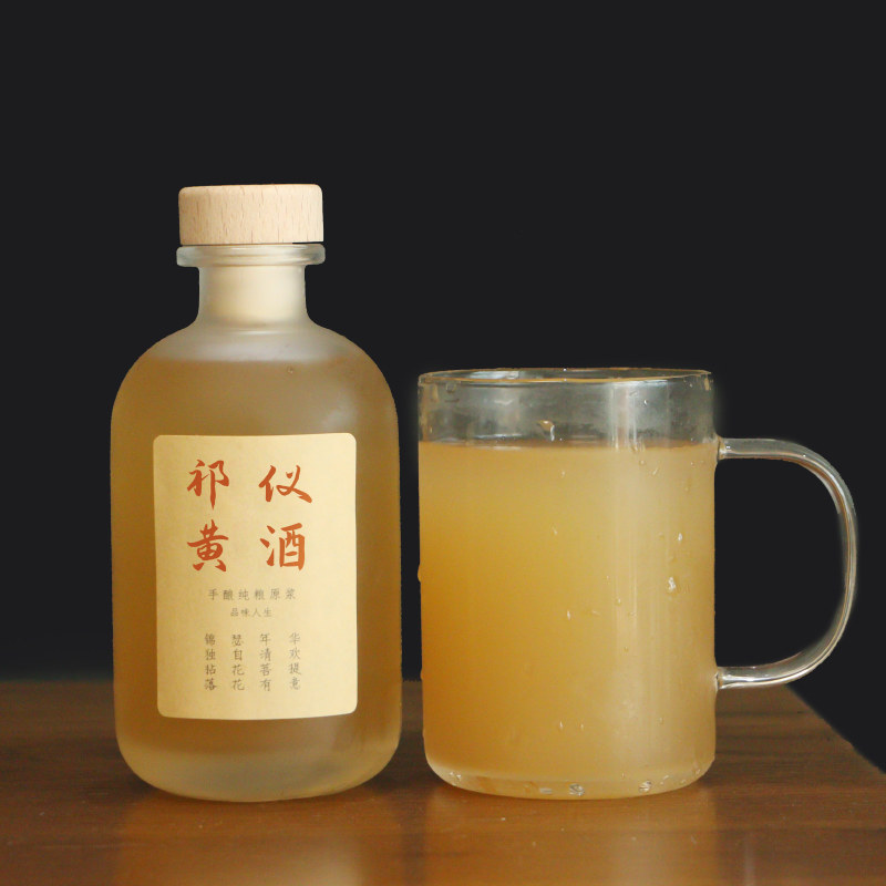 祁仪黄酒甜型河南南阳唐河桶装坛房县纯洑汁绍兴自酿糯米酒全甜酒-mc