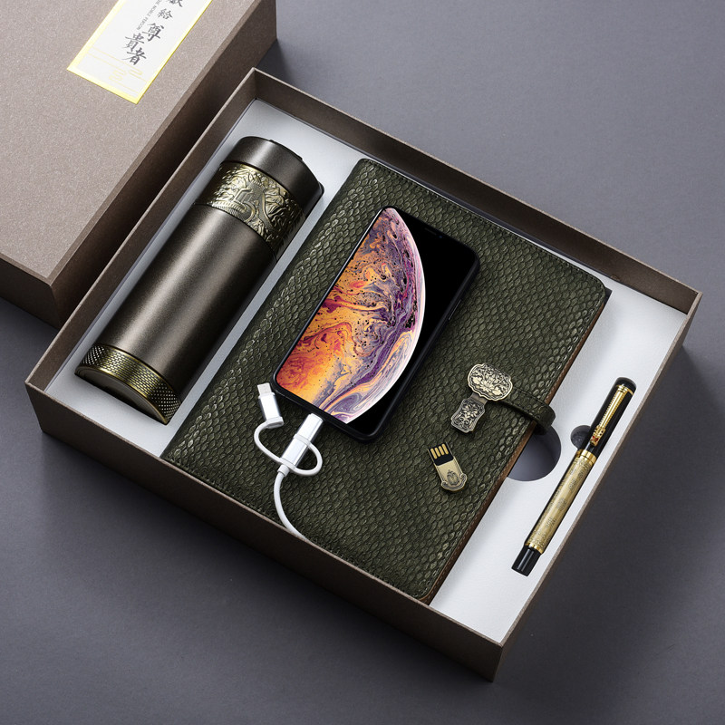 实用精美多功能笔记本套装高档创意公司会议办公商务礼品定制logo