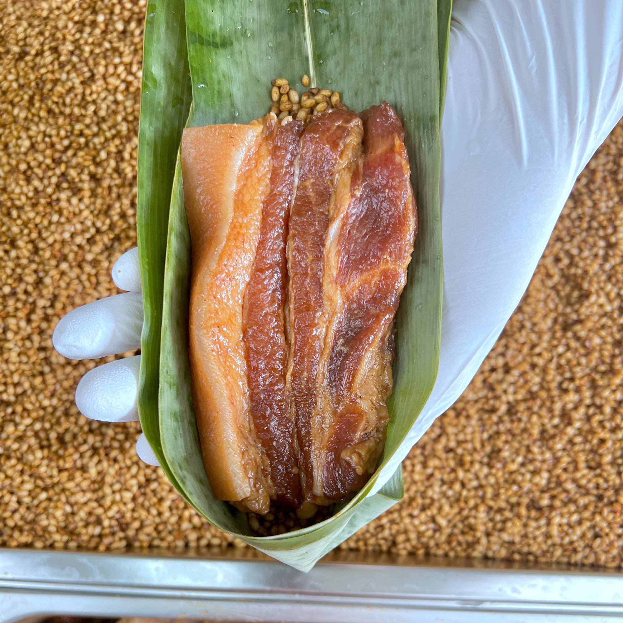 周小妮小妮手工现做经典五花大肉肉粽端午散装粽子