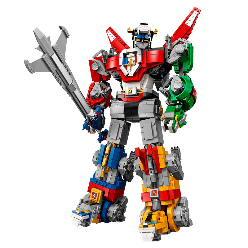 lego乐高21311战神金刚百兽兽王五兽合体机器人建构