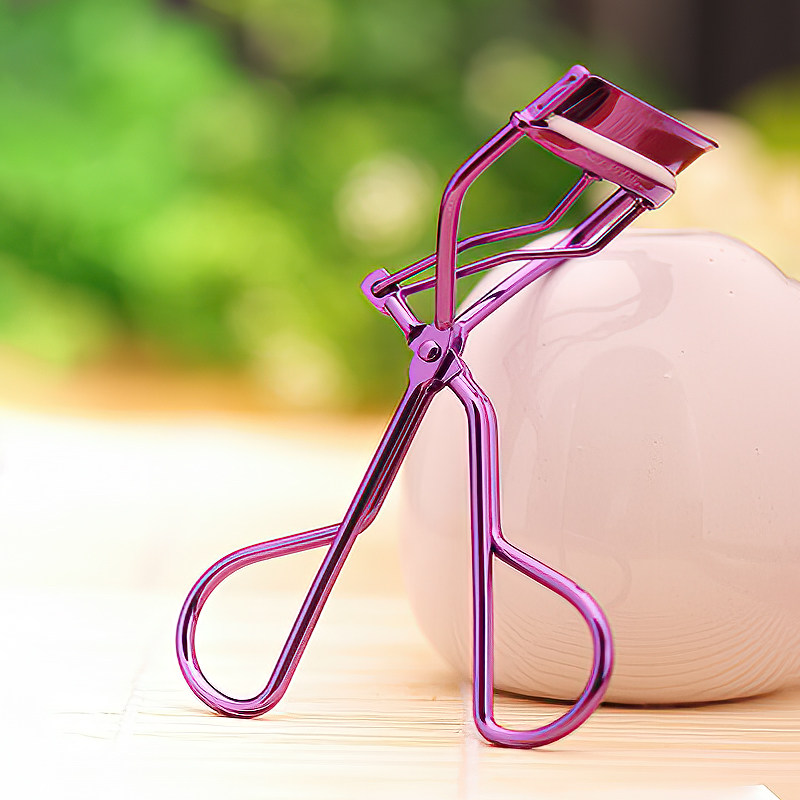 睫毛夹黑色眼睫毛夹子送替换皮胶垫