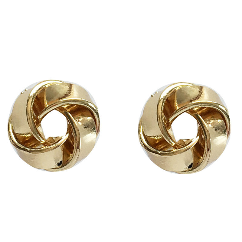 欧美风金属质感耳钉小巧个性简约百搭耳饰网红耳钉