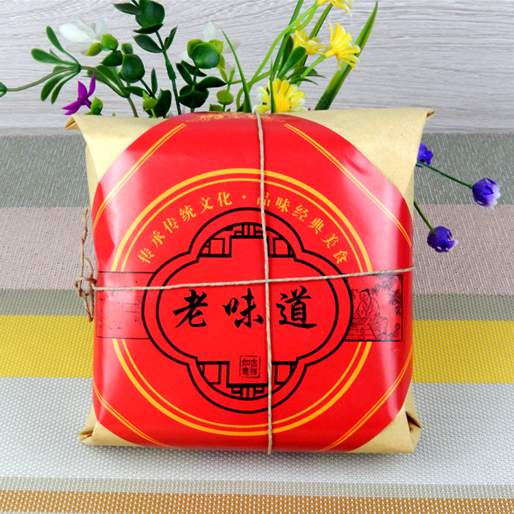 包装纸月饼牛皮纸传统桃酥糕点复古古老味道点心包装盒