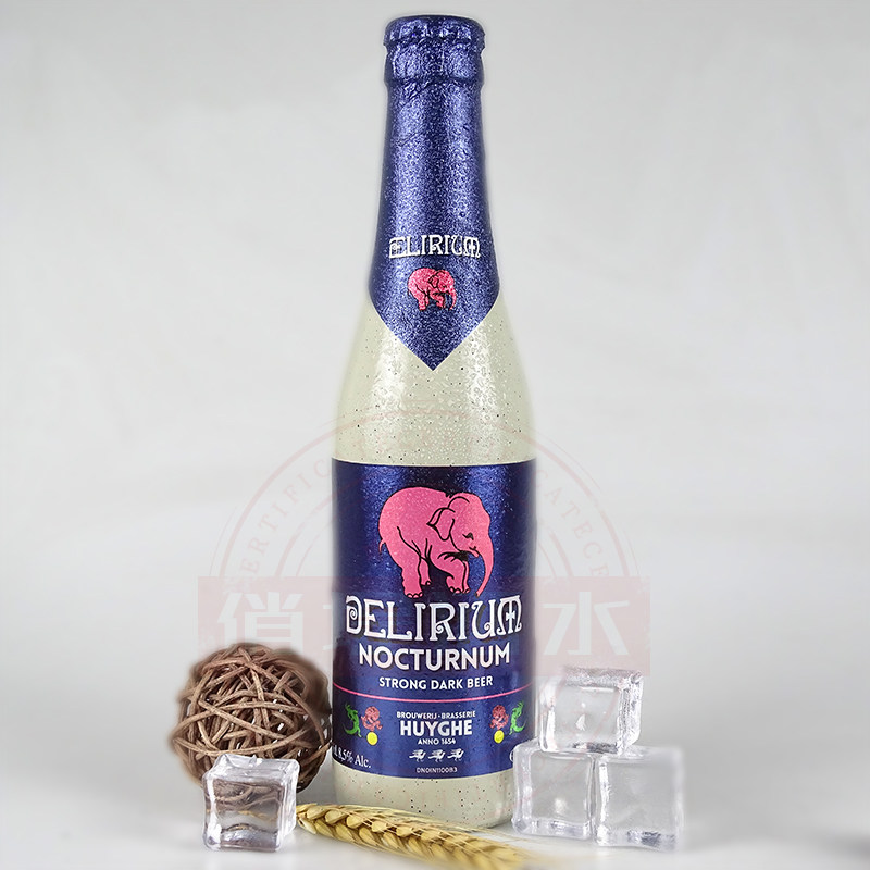 粉象比利时进口精酿啤酒深粉象浅樱桃圣诞330ml啤酒