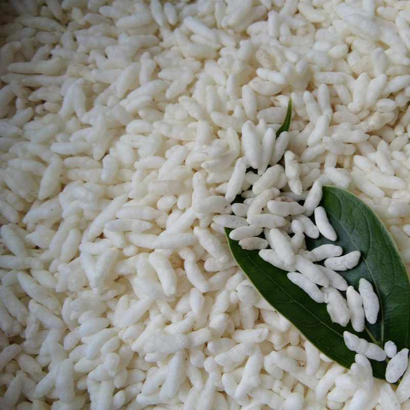 湖北天门 土特产农家手工炒糯米 炒米零食小吃江阴米炒米米泡包邮