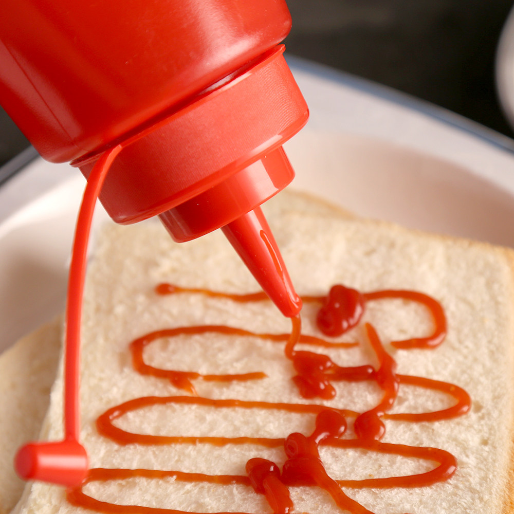 名器塑料酱汁壶挤汁瓶果酱沙拉酱挤压瓶裱花嘴套装挤瓶果酱瓶塑料