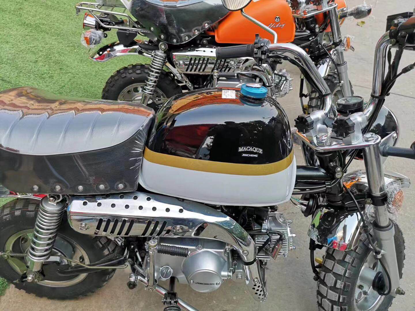 摩托金城jc70-8小金金童国四电喷迷你mini猴子摩托车整车