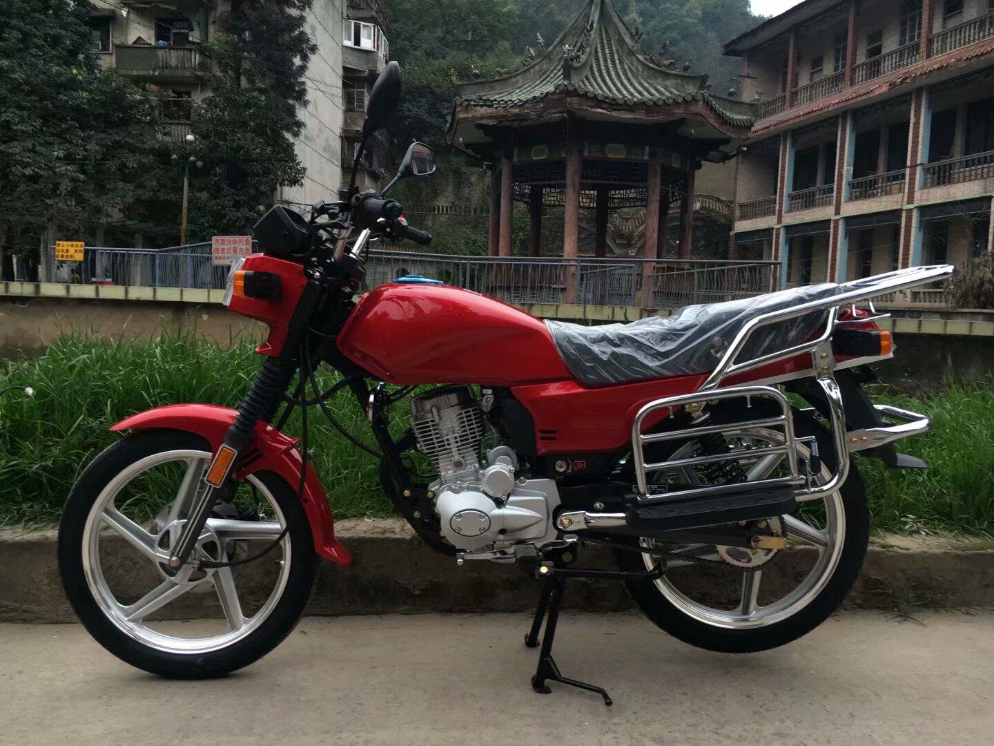 出口五羊宗申cg150国际耀勇减震前碟农用摩托车摩托车整车