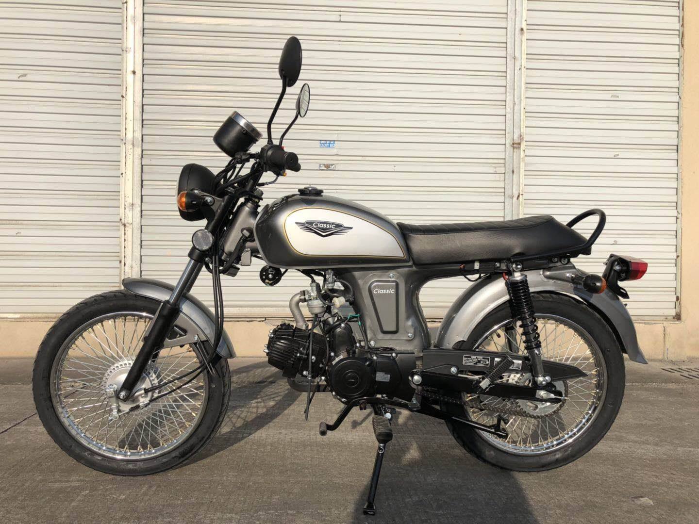 重庆双狮改装嘉陵70款复古悠客摩托车油器版不能摩托车整车